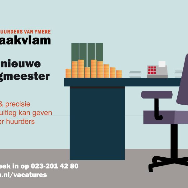 Vacature: Penningmeester