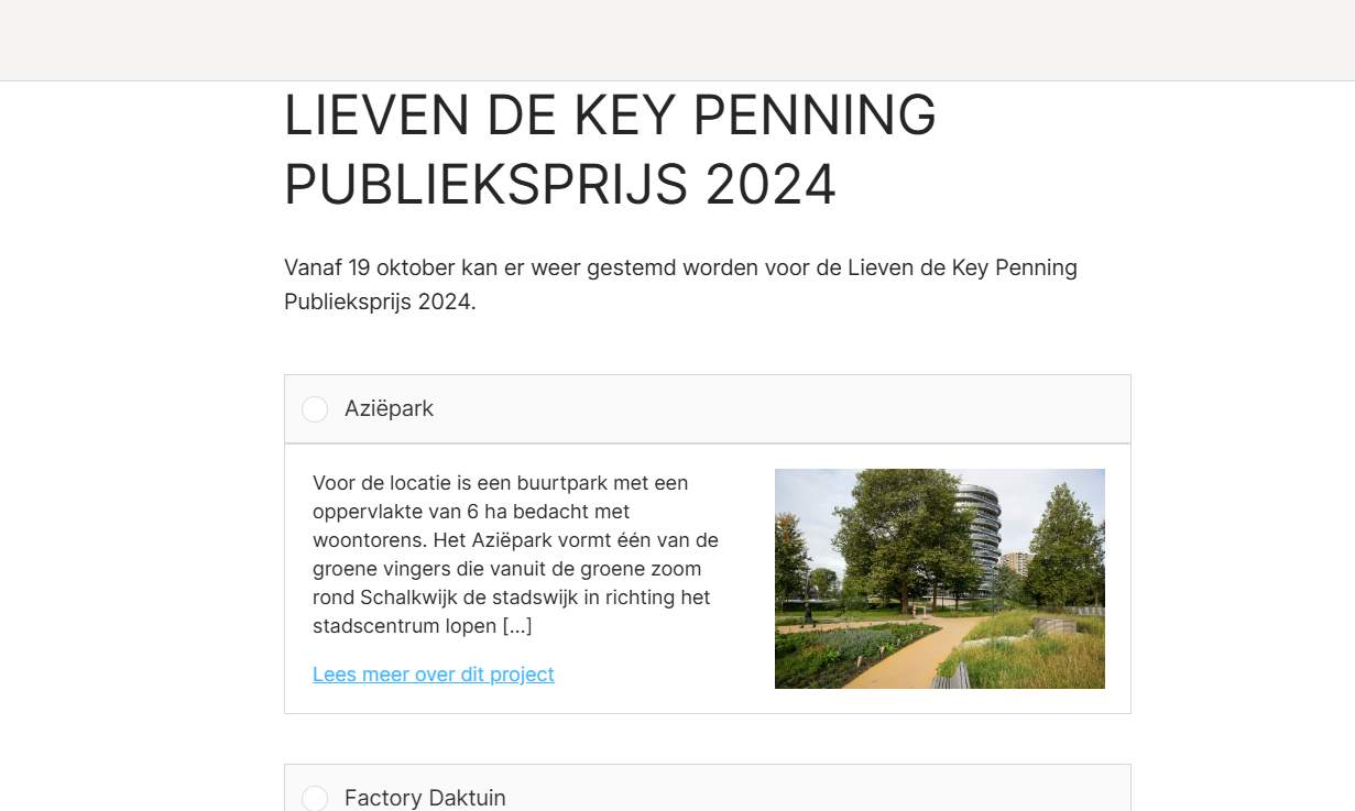 Lieven de Key penning