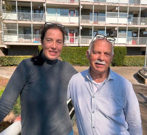 Yvonne en Wim uit wooncomplex Pampus in Haarlem “Je doet dit niet voor jezelf.” 