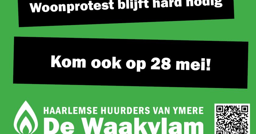 Woonprotest blijft hard nodig