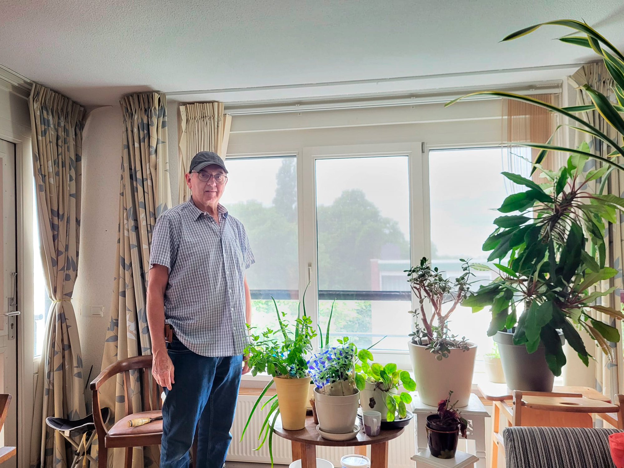 Fred vd Loo - huurder met hittestress